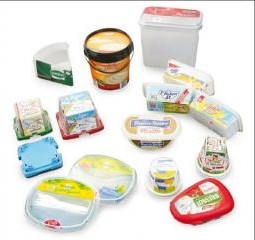 模内贴标（IML）取出产品图
